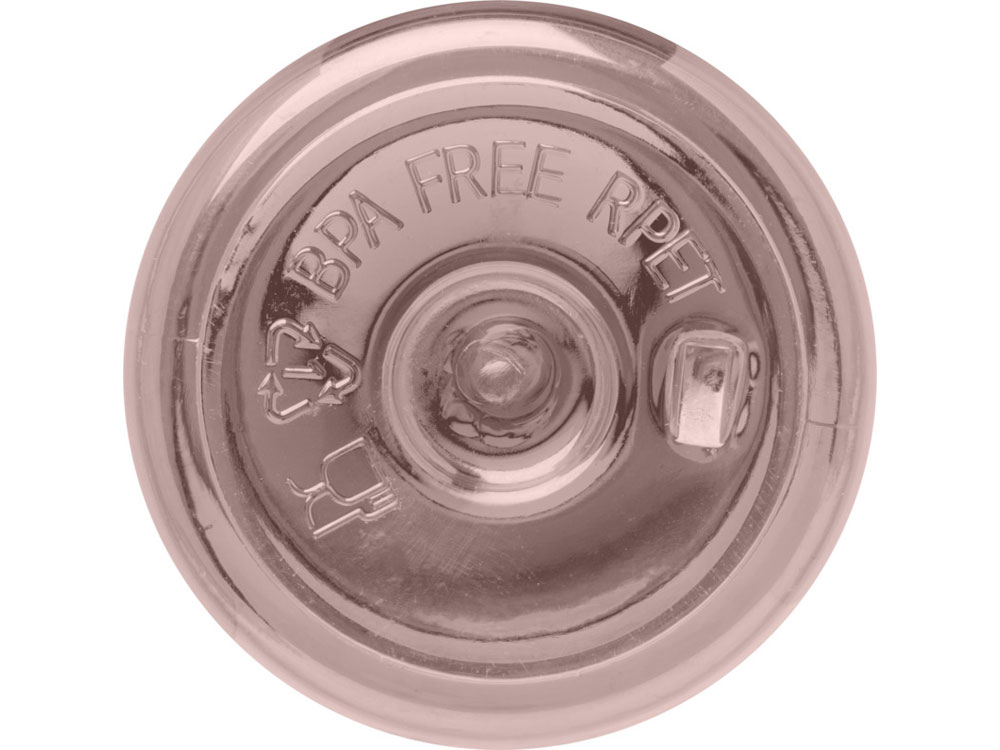 Бутылка для воды Sky/Скай из переработанной пластмассы объемом 650 мл - Пыльно-розовый-3