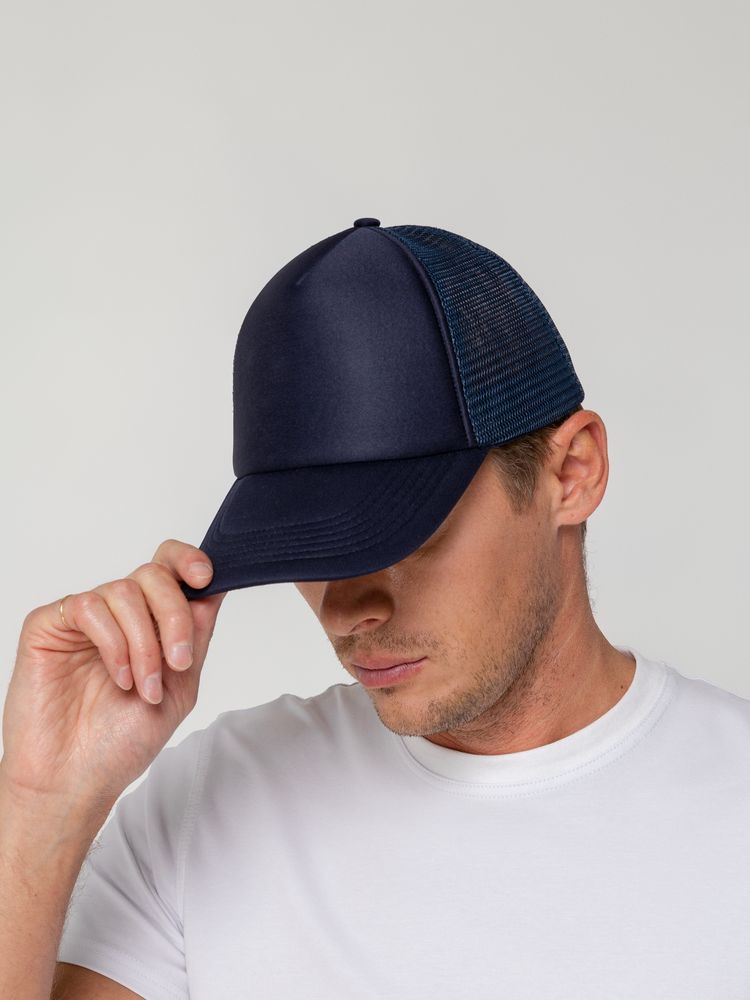 Бейсболка Sunbreaker, темно-синяя-4