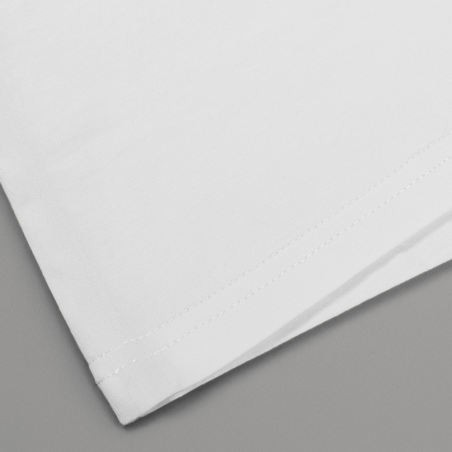 Футболка унисекс оверсайз LIBRA 220, белый-1