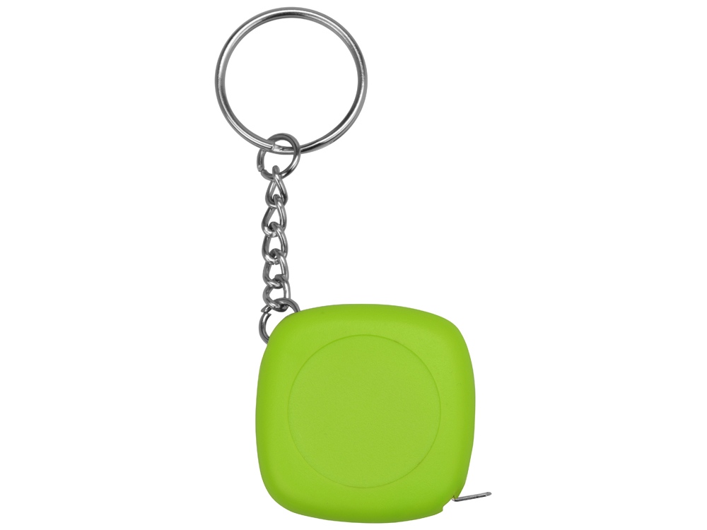 Брелок-рулетка 1м Block, зеленое яблоко-2