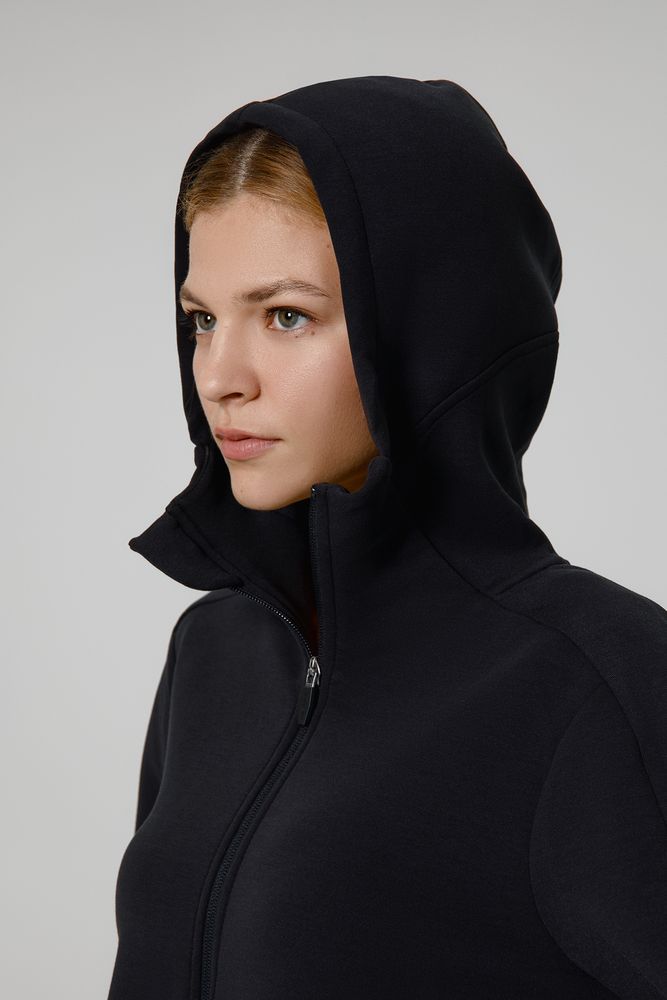 Куртка с капюшоном унисекс Begi, черная-4