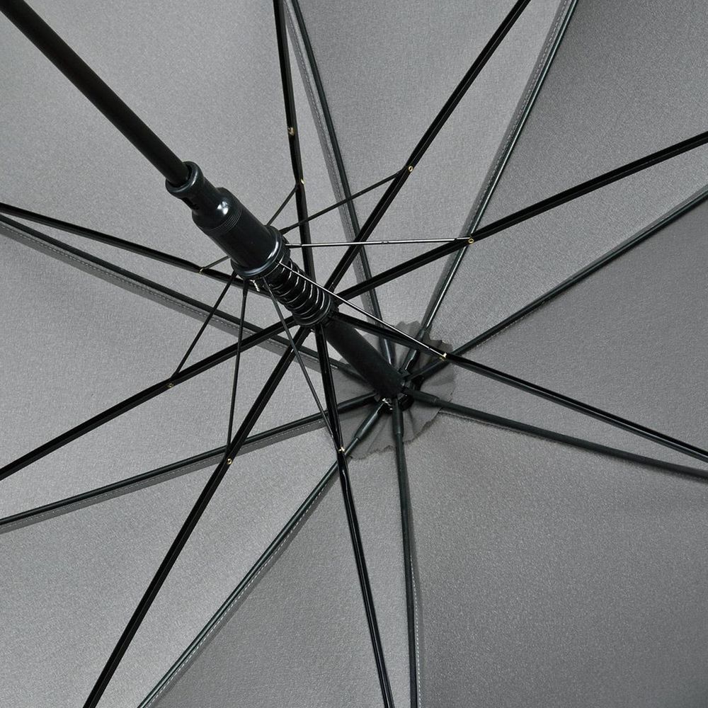 Зонт-трость LockWood, серый-2