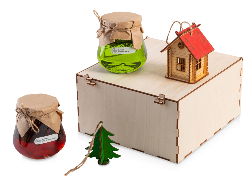 Подарочный набор Decoration Deluxe 2.0 с двумя видами варенья, натуральный-0