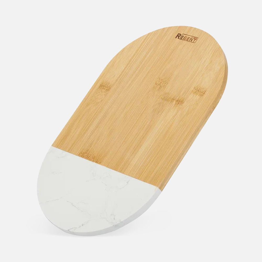 Доска разделочная Linea Bamboo, овальная-0