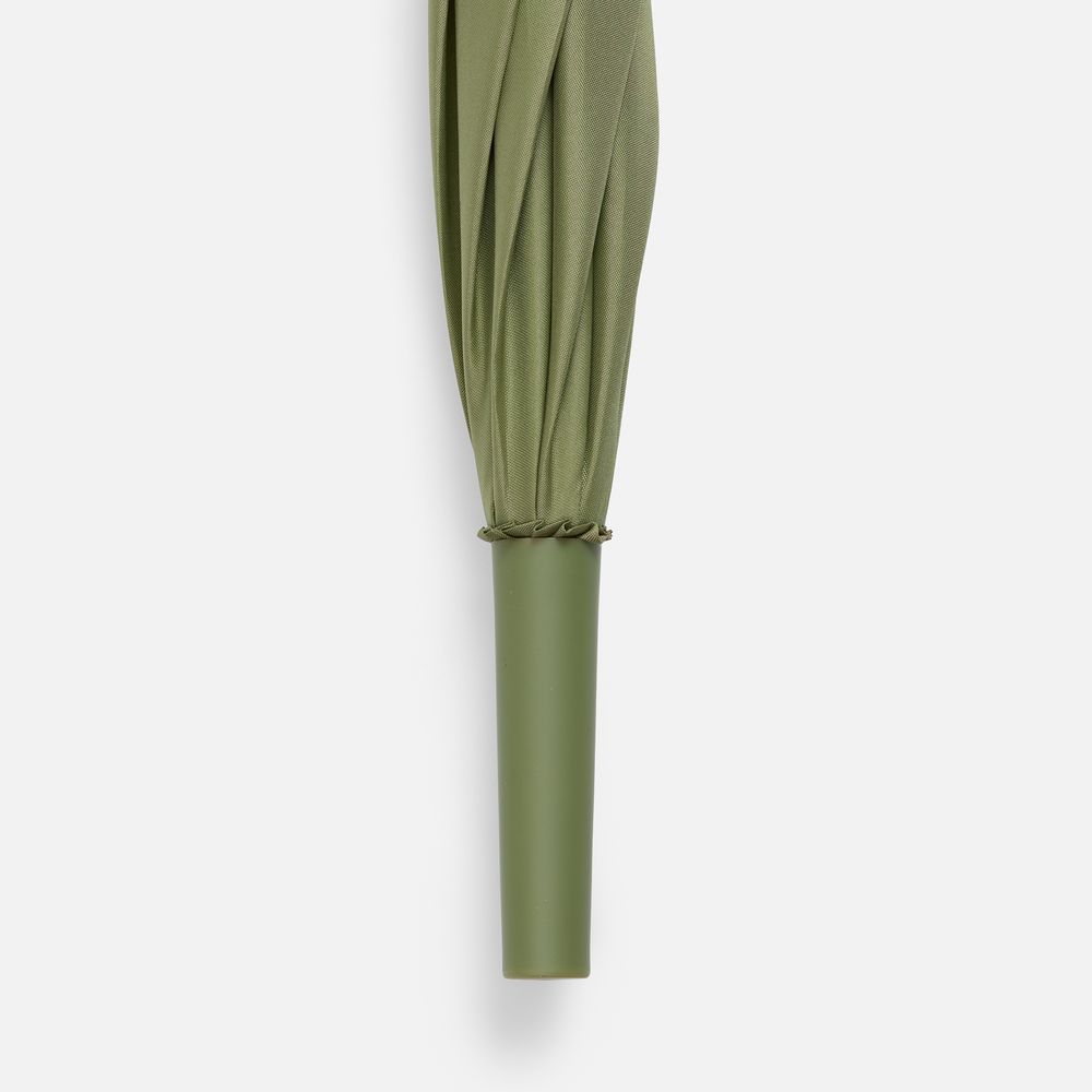 Зонт-трость Jolly Brolly, зеленый (хаки)-3