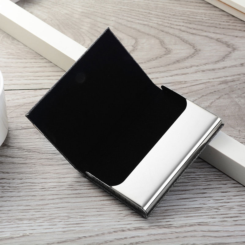 Визитница Troy, Серебристый-2