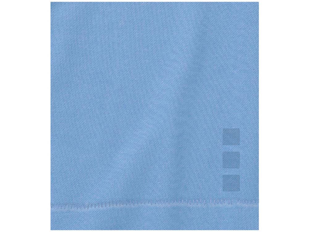 Calgary мужская футболка-поло с коротким рукавом, голубой-5