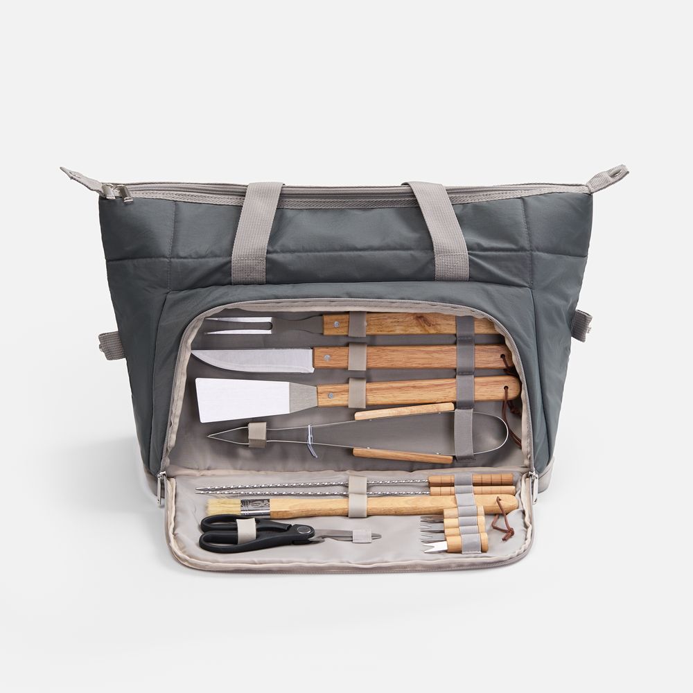 Набор для барбекю Grillmoor, темно-серый (графит)-0