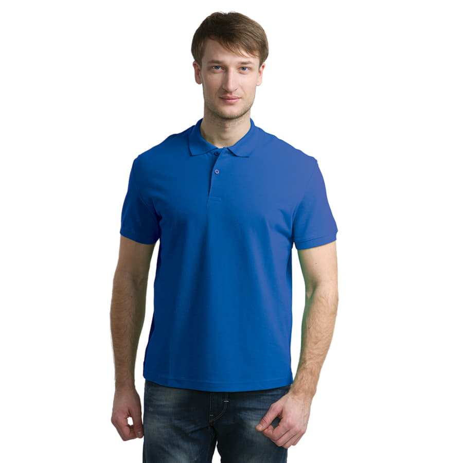 Поло мужское APOLLO 180, ярко-синий-1