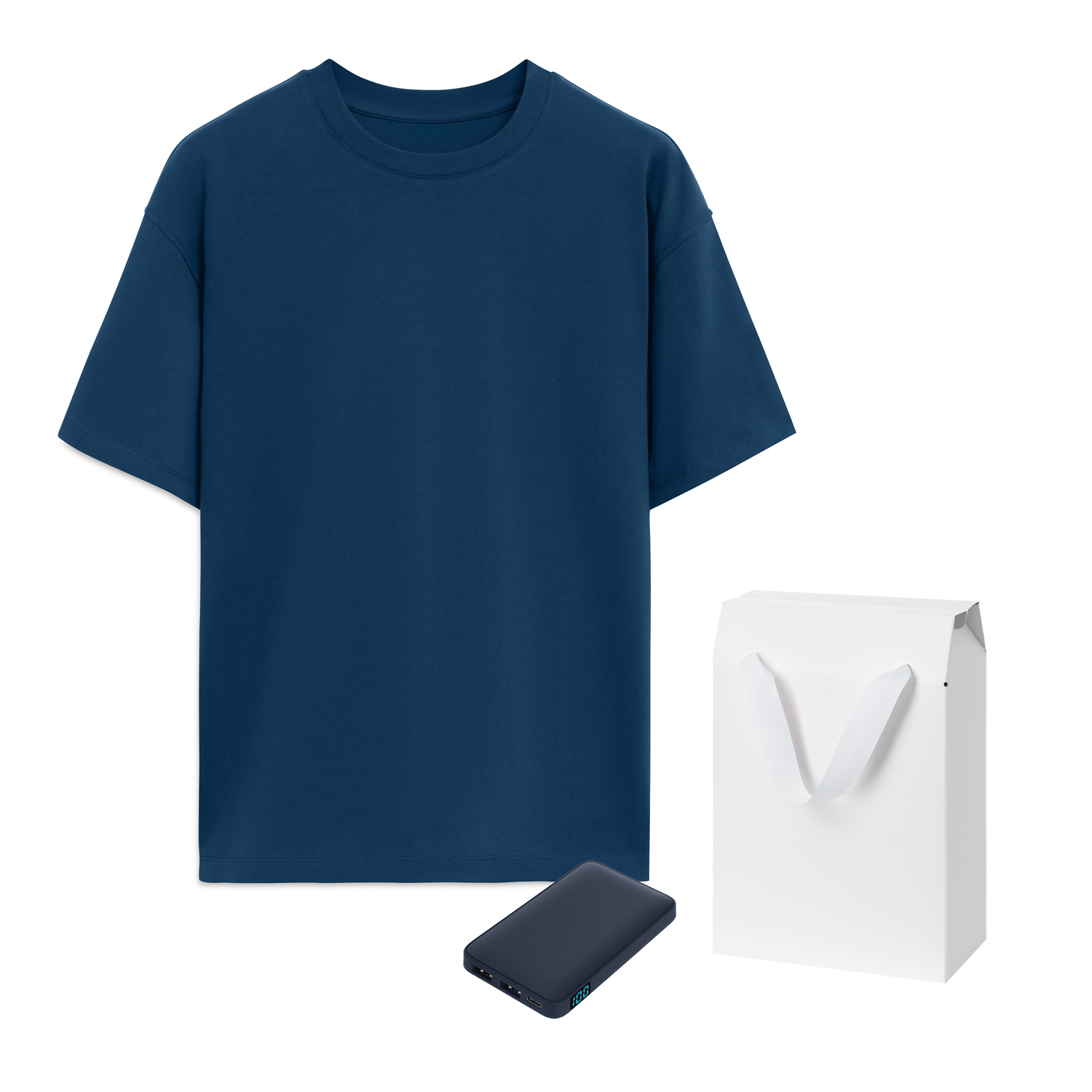 Набор с одеждой Раст (RUST) (футболка, аккумулятор), синий, XL/2XL-0