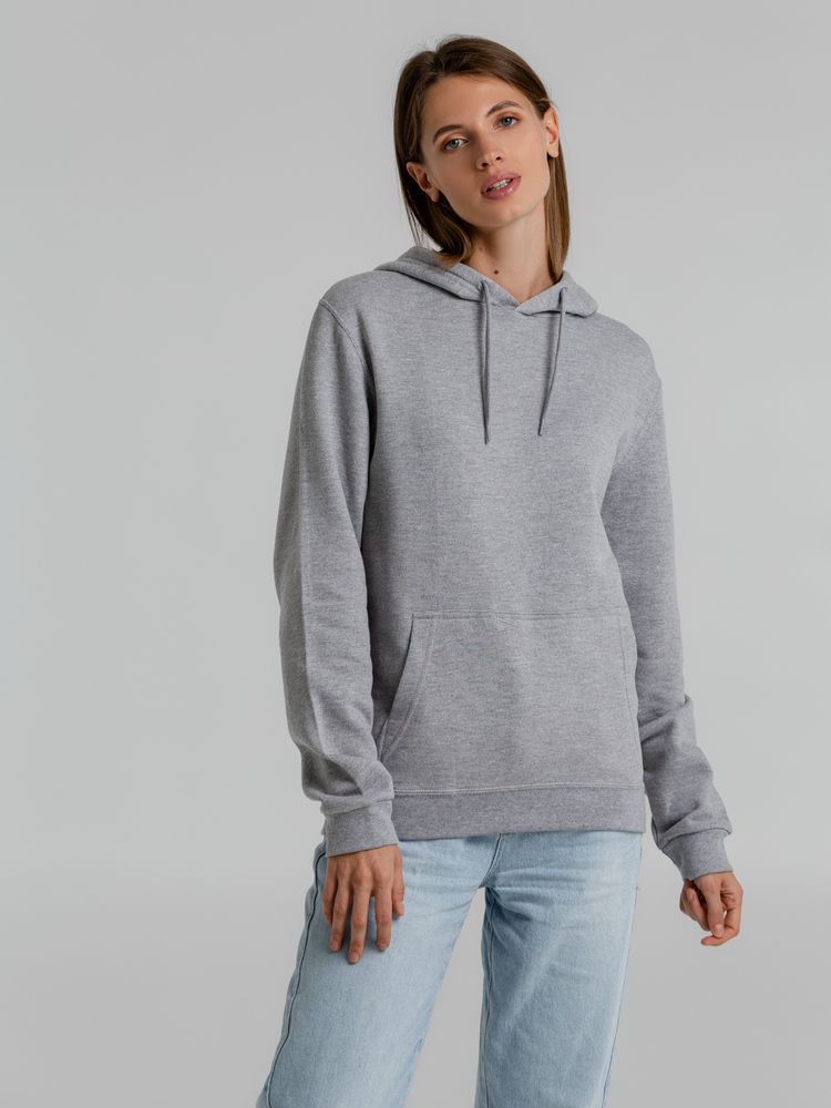 Толстовка с капюшоном Snake II серый меланж-4