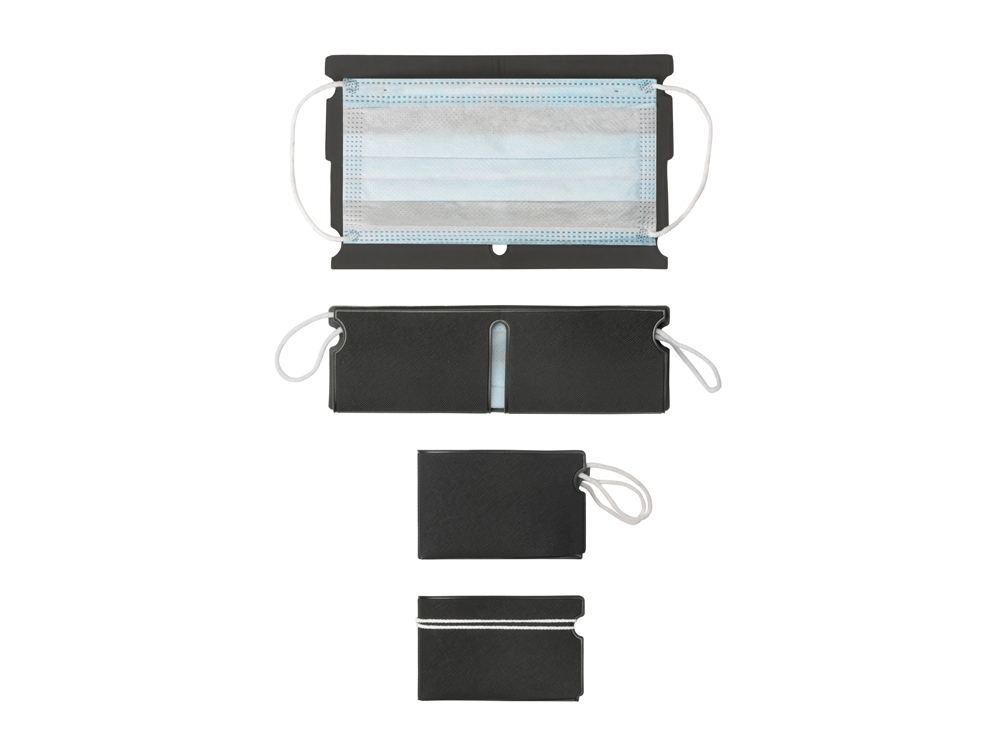 Чехол для гигиенической маски, серый-8