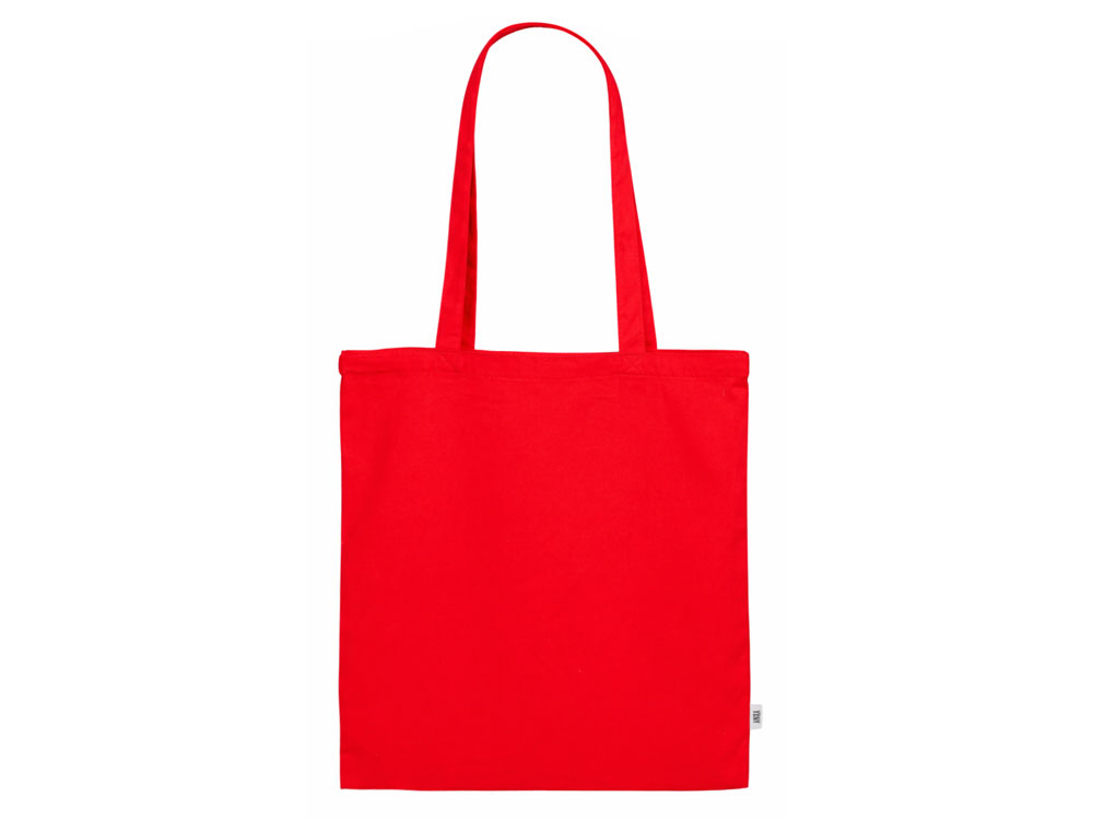 Сумка Кэррими 180 из хлопка, 180 г/м2, красный-1