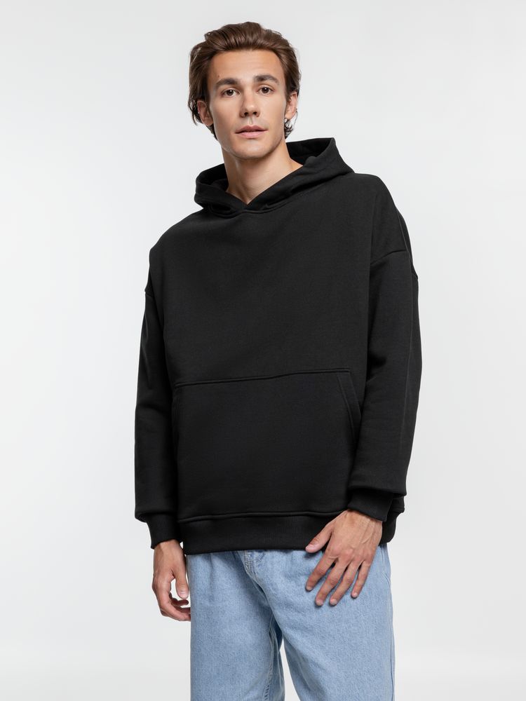 Худи оверсайз Kulonga Comfort Heavy, черное-3