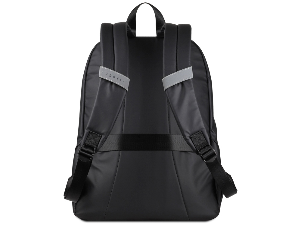 Рюкзак BUGATTI Blanc 15'', чёрный, тарпаулин/полиэстер, 32х15,5х45 см-7
