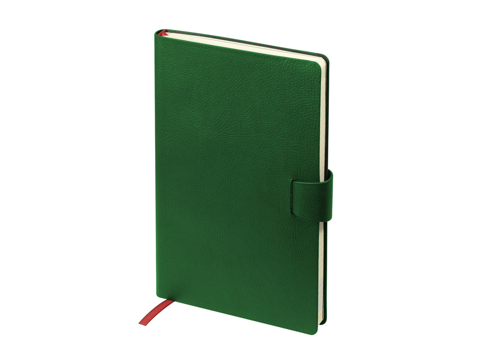 Ежедневник недатированный А5 Megapolis flex smart, зеленый-0