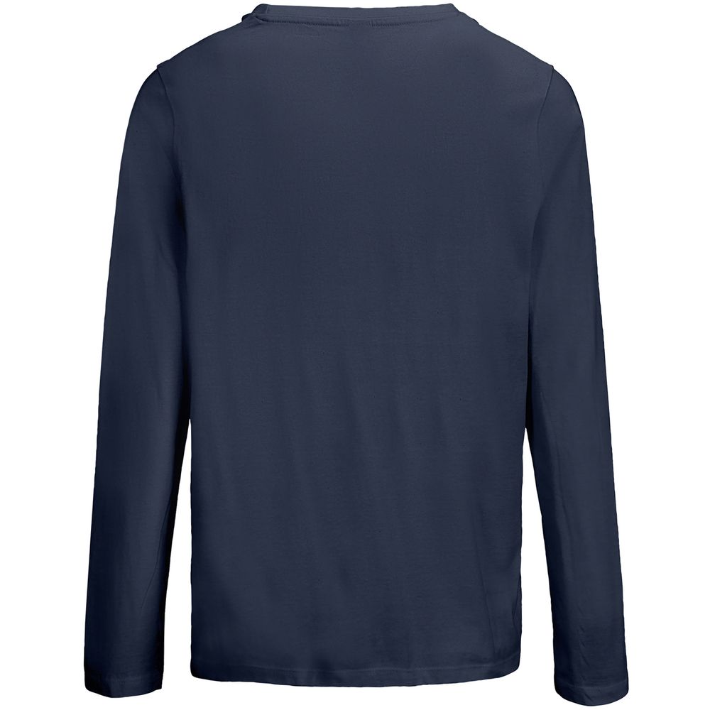 Футболка с длинным рукавом женская Monarch Women, темно-синяя (navy)-2