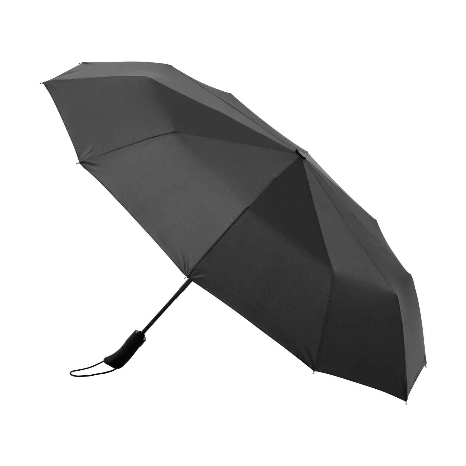 Зонт складной Levante, черный-1