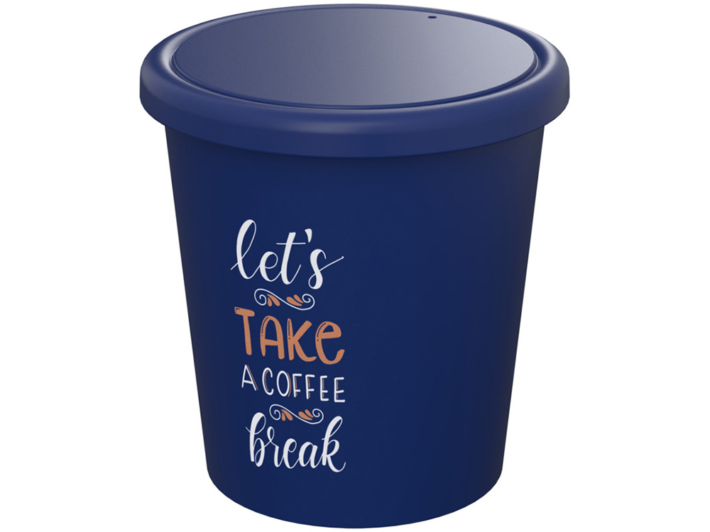 Americano® Piccolo кружка объемом 100 мл с крышкой - Cиний-4