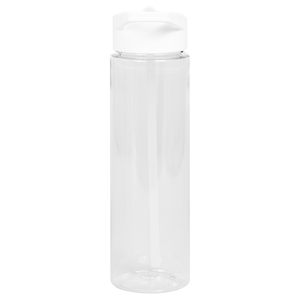 Пластиковая бутылка Norway, Белый-3