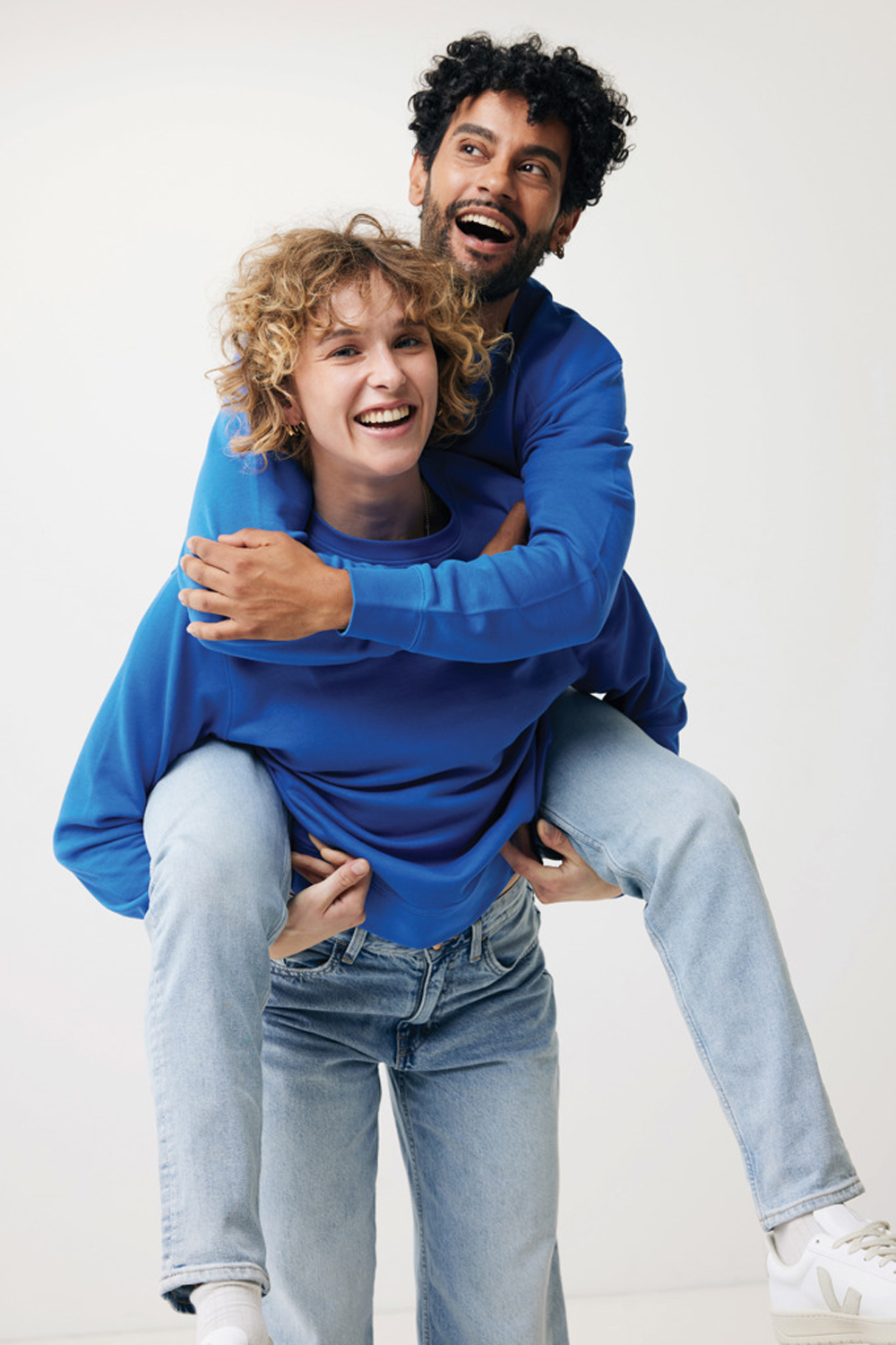 Свитшот Iqoniq Etosha из переработанного хлопка, унисекс, 280 г/м²-9