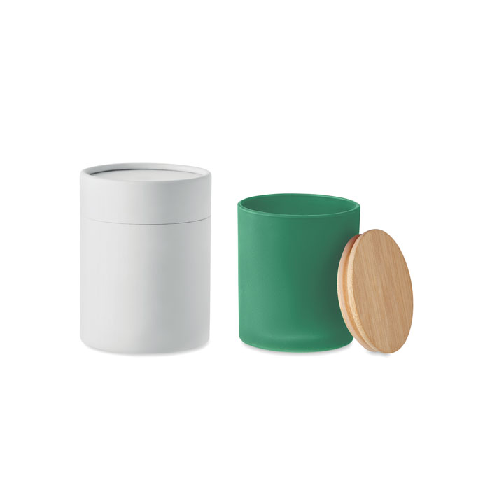 Арома свеча, зеленый-1