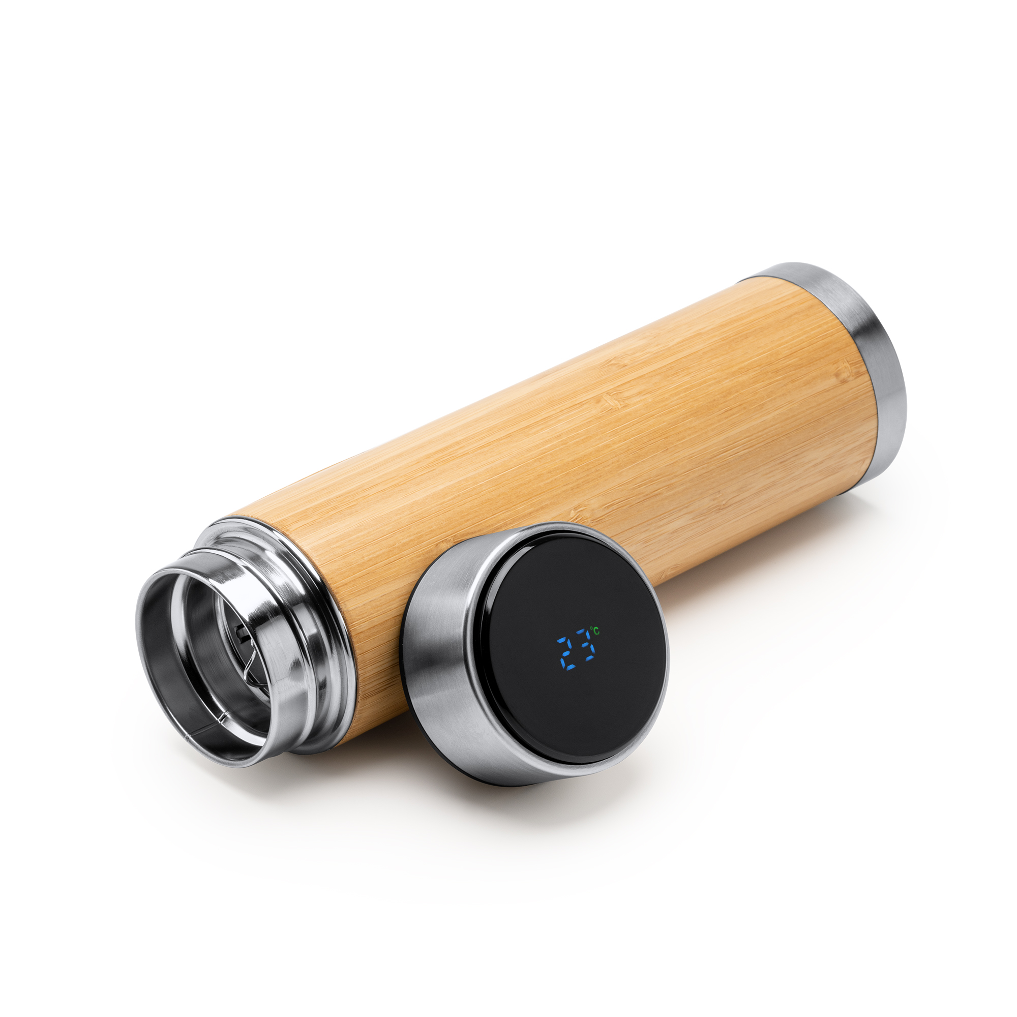 Термос CEDRO, Бамбуковый-2