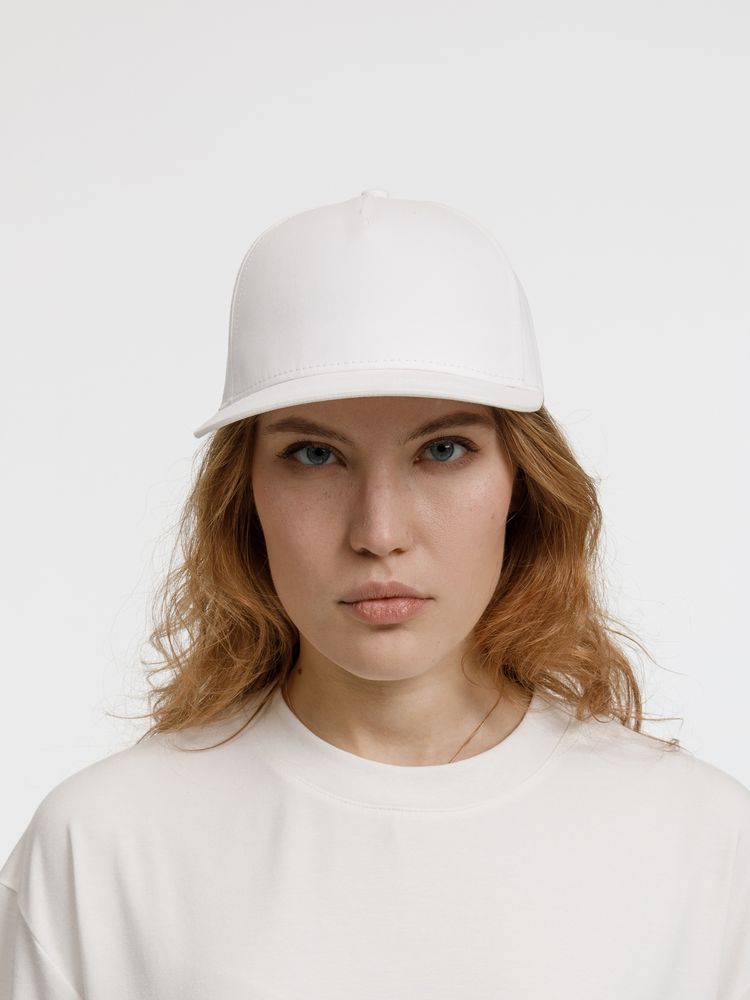 Бейсболка Seguro, белая-2