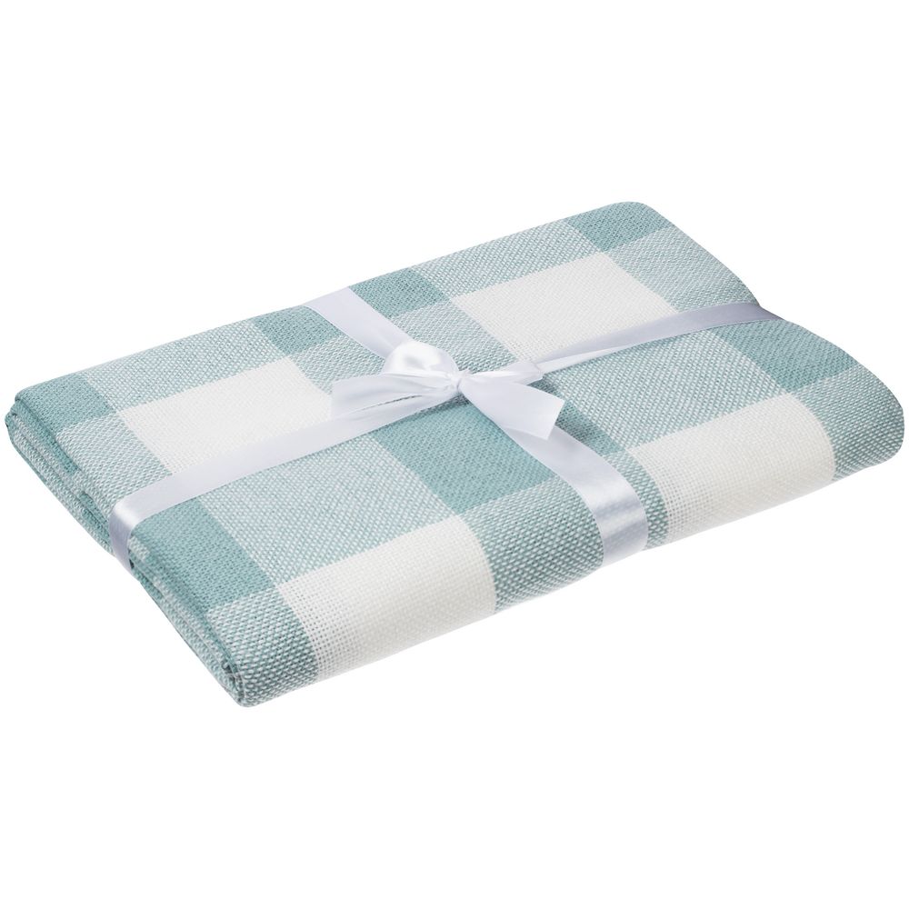 Плед London, бирюзовый-1