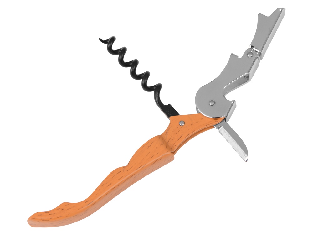 Нож сомелье Pulltap's Wood, коричневый-1