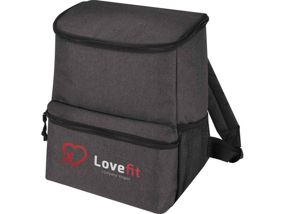 Excursion, рюкзак-холодильник из переработанного РЕТ-пластика - Heather Charcoal-6