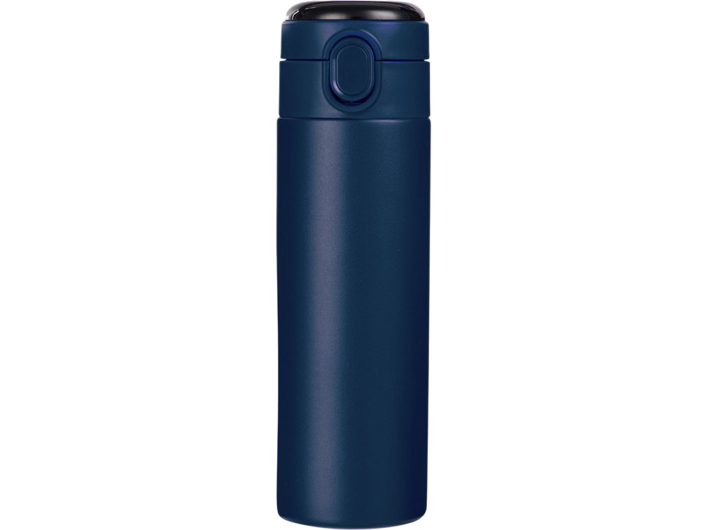 Вакуумная термокружка Waterline с медной изоляцией Bravo, 400 мл, тубус, темно-синий-10