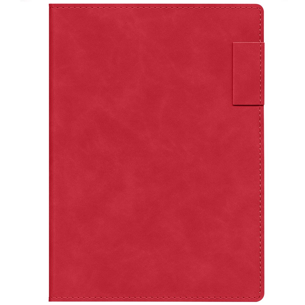 Ежедневник Lable Touch, недатированный, красный-0