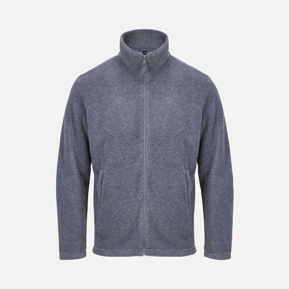 Куртка флисовая унисекс Nitro, серый меланж-1