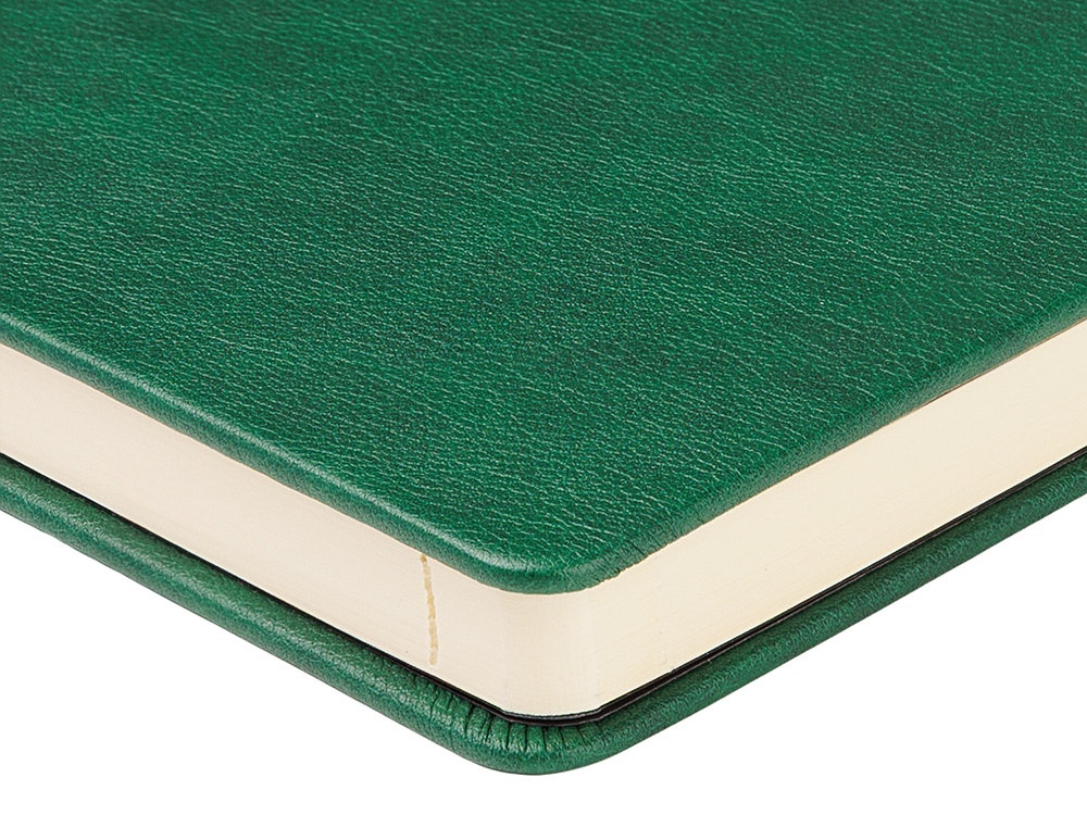 Ежедневник недатированный А5 Premier, зеленый-4