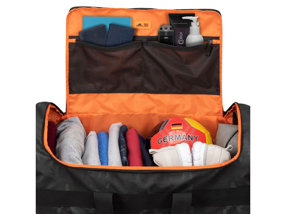 RIVACASE 7643 navy camo 60L дорожная сумка /12-22