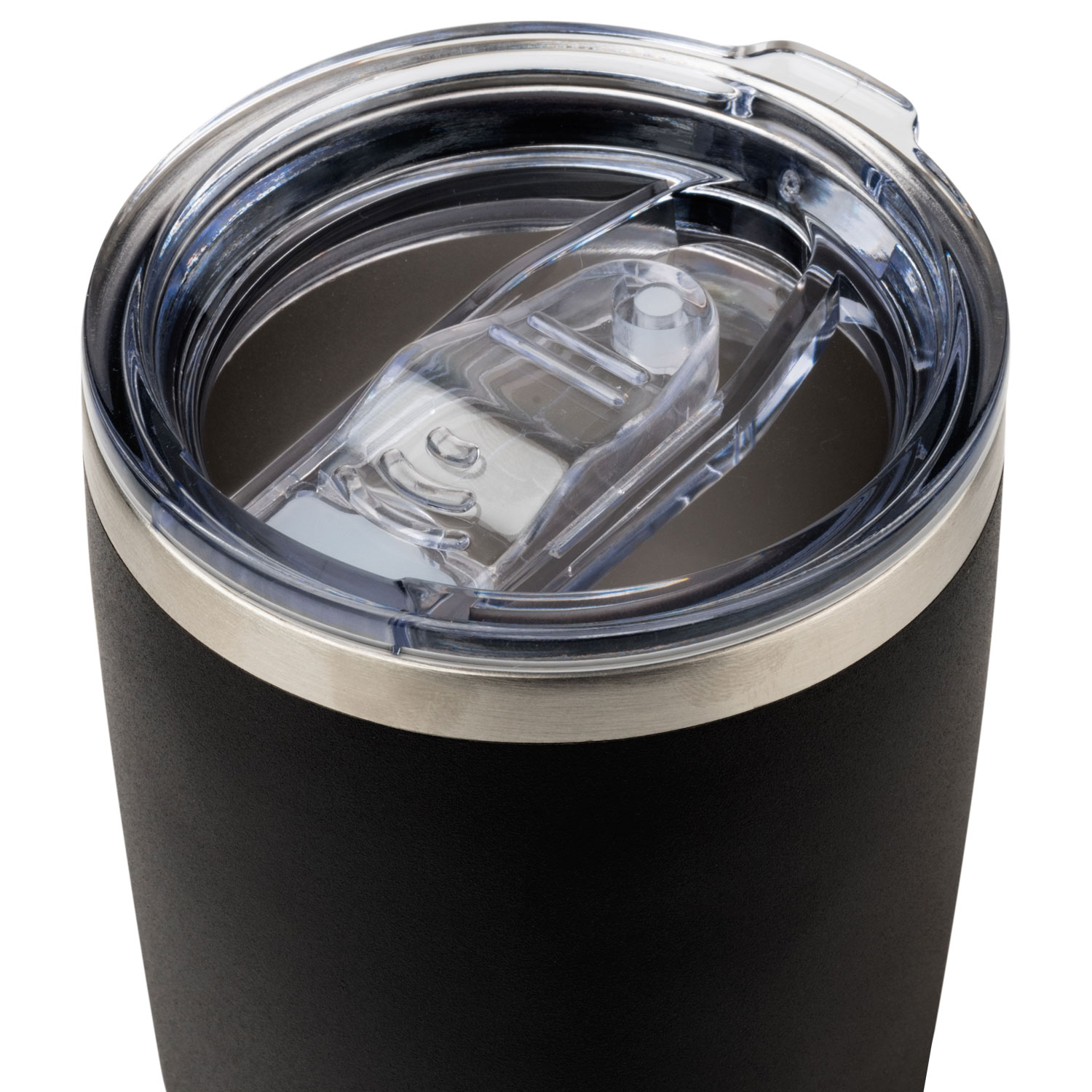 Термокружка вакуумная Viva, черная-2