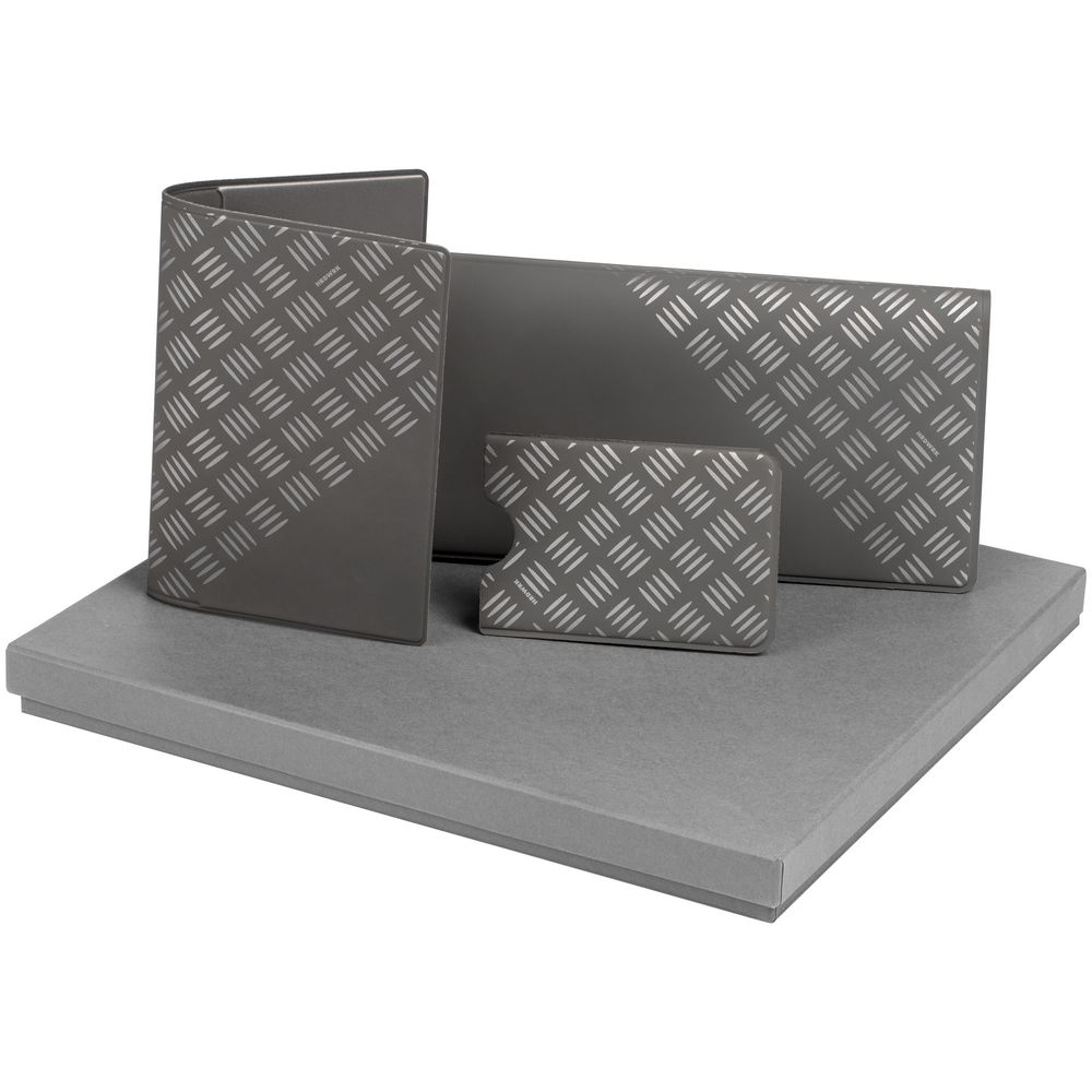 Набор персональных аксессуаров Hard Work, серый-1