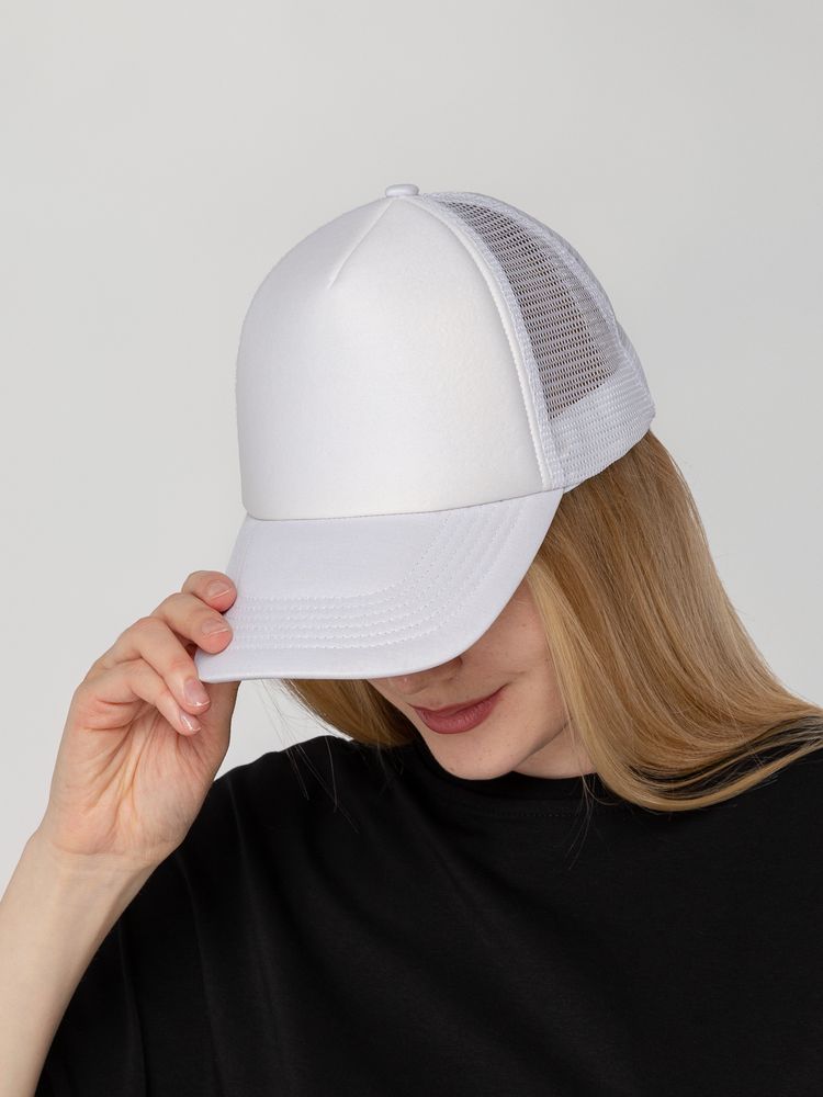 Бейсболка Sunbreaker, белая-3