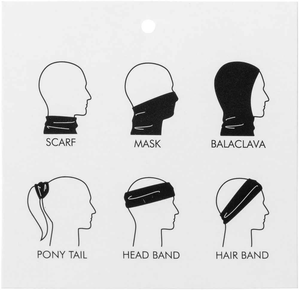 Многофункциональная бандана Bolt, ярко-розовая (фуксия)-3