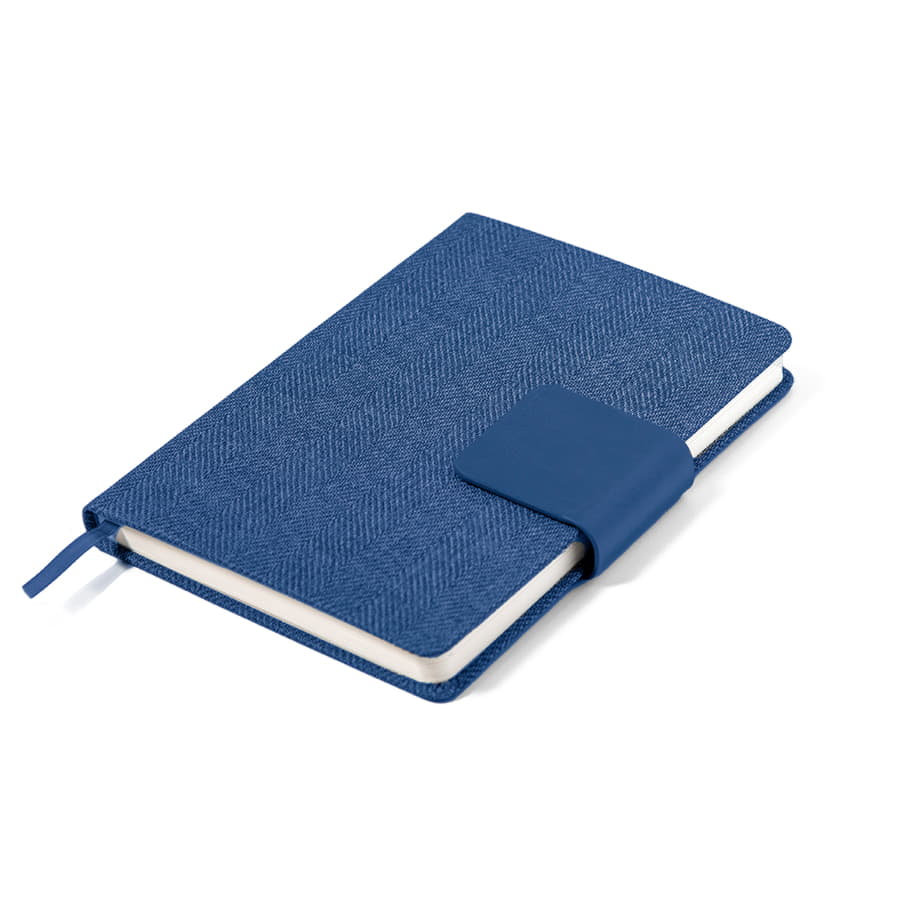 Ежедневник недатированный Mod, формат А5, в линейку, синий-3