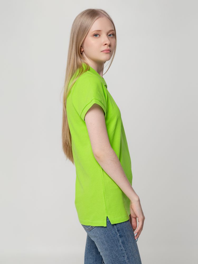 Рубашка поло женская Virma Lady, зеленое яблоко-2