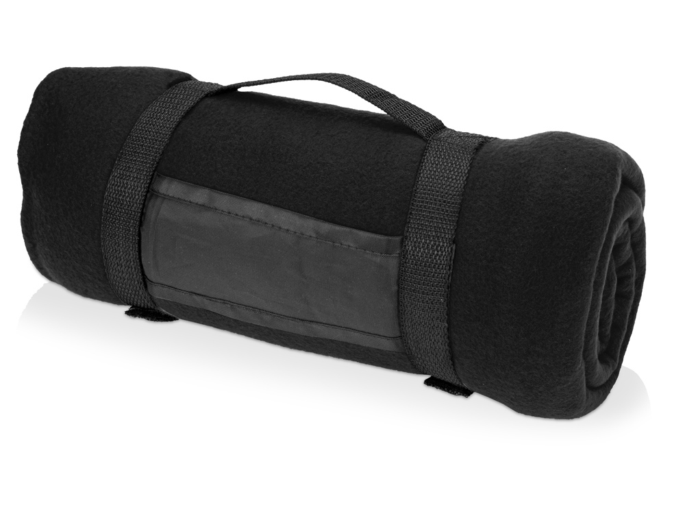 Плед Нежность, черный-0