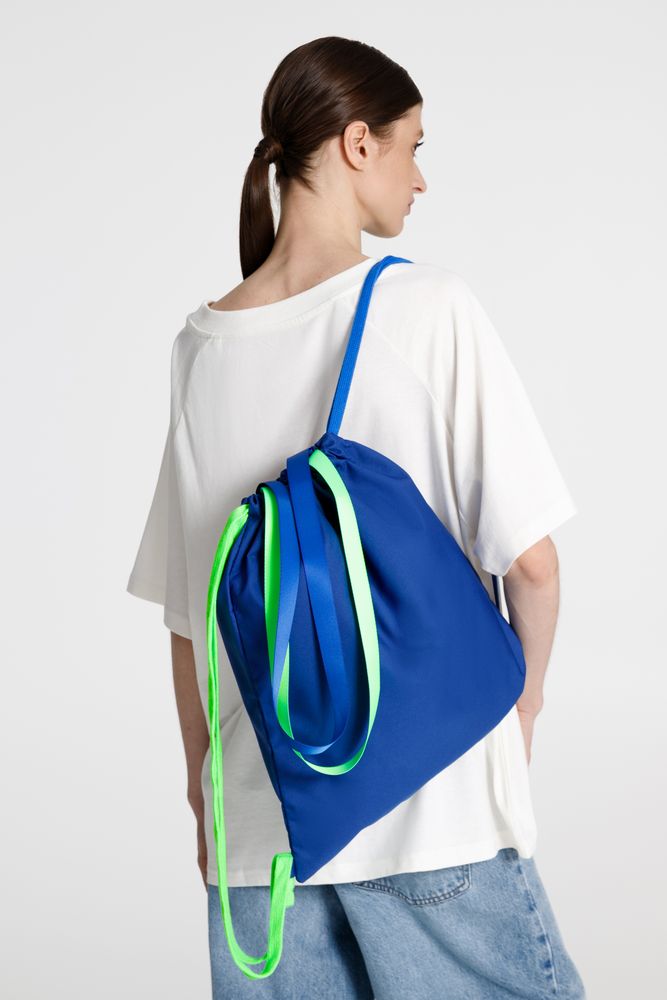 Основа для шопера-рюкзака B3, синяя-6