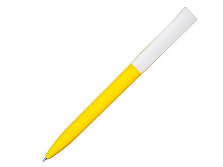 Ручка шариковая Zorro, Желтый/Белый-1