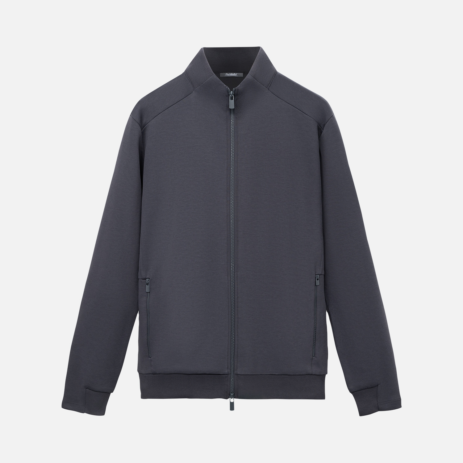 Толстовка на молнии Астин (Astin), антрацит-8