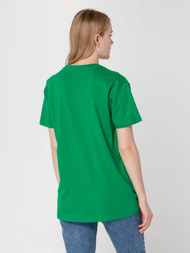 Футболка унисекс Regent 150, темно-зеленая-4