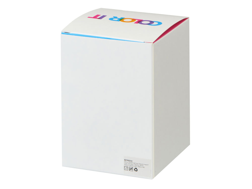 Термокружка Vacuum mug C1, soft touch, 370мл, темно-синий-6