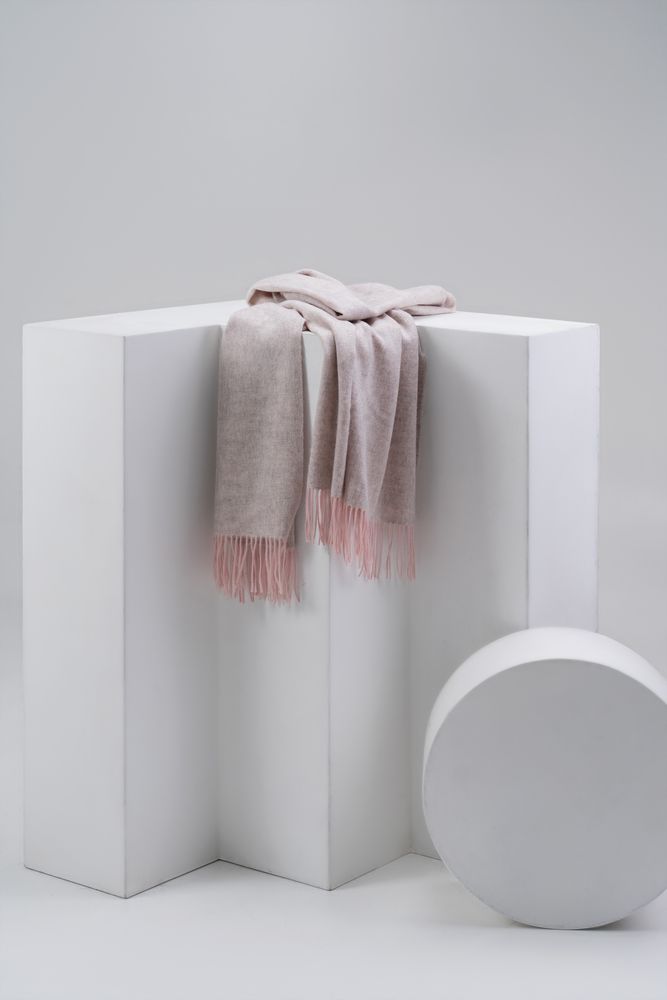 Палантин Gorgeous, розовый-6