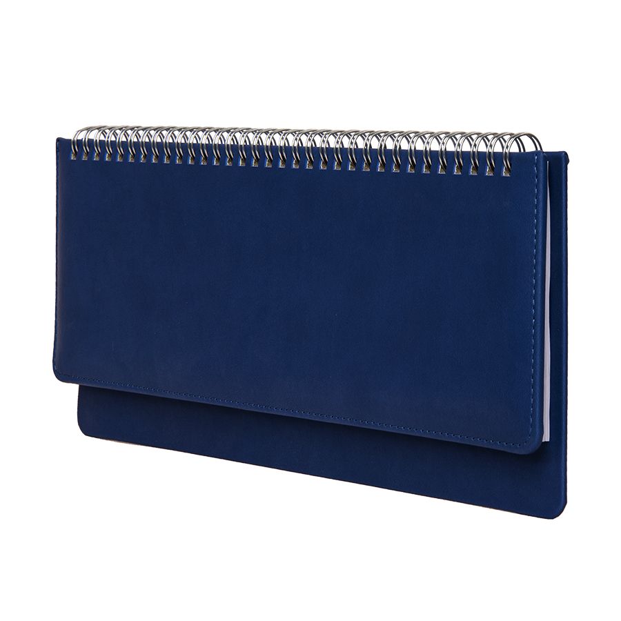 Планинг недатированный Bliss, размер 140х300 мм, в линейку, темно-синий-1